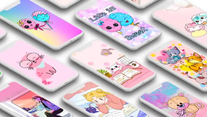 Kawaii wallpaper android App screenshot 7